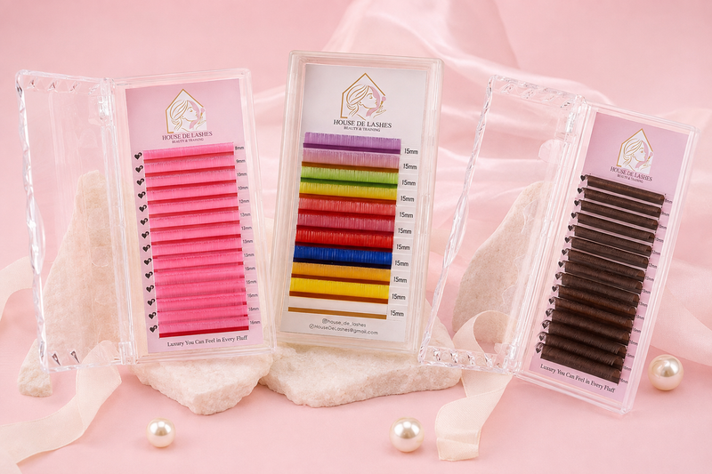 Color Lash Trays
