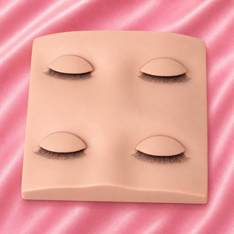 4-Eye Lash Training Practice Mannequin