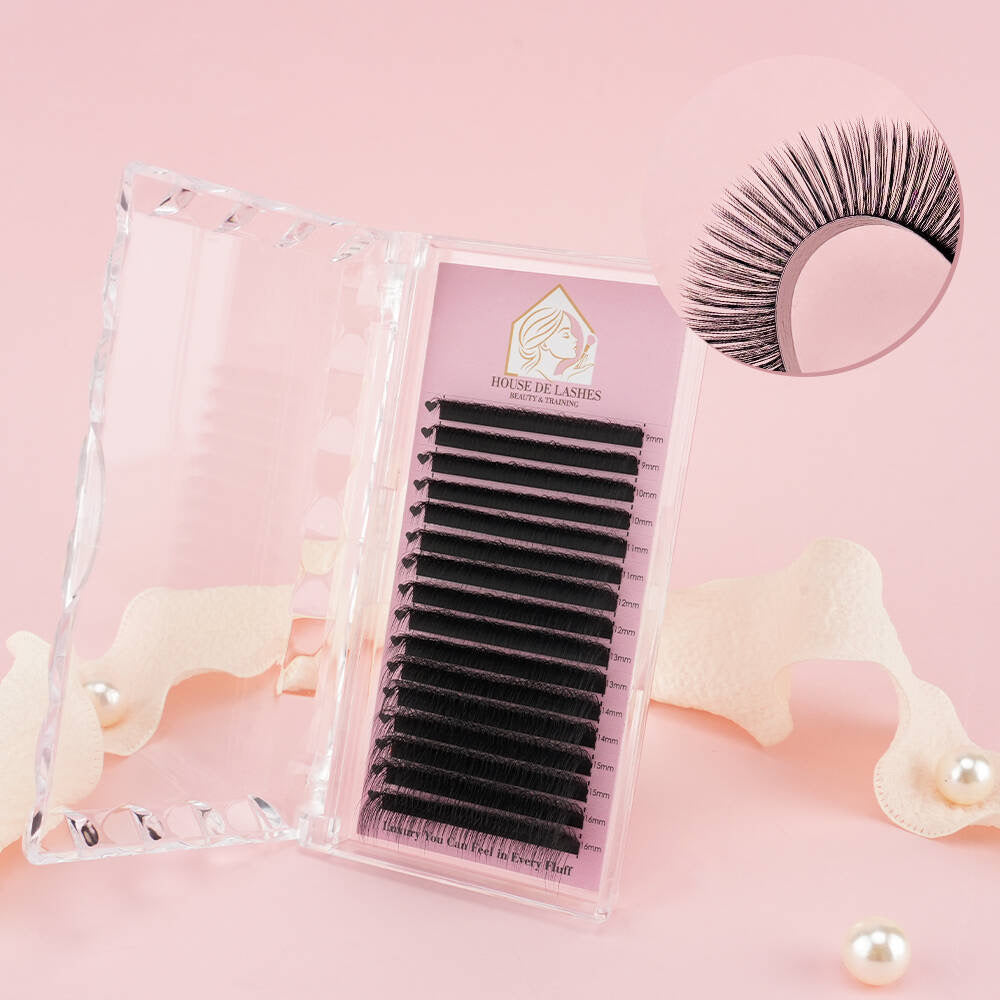 Fluff Icon Camellia Cashmere Lash Trays