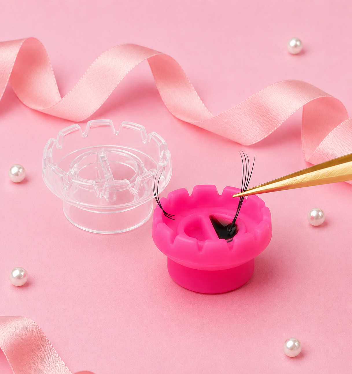 Flower Bloom Lash Adhesive Cups