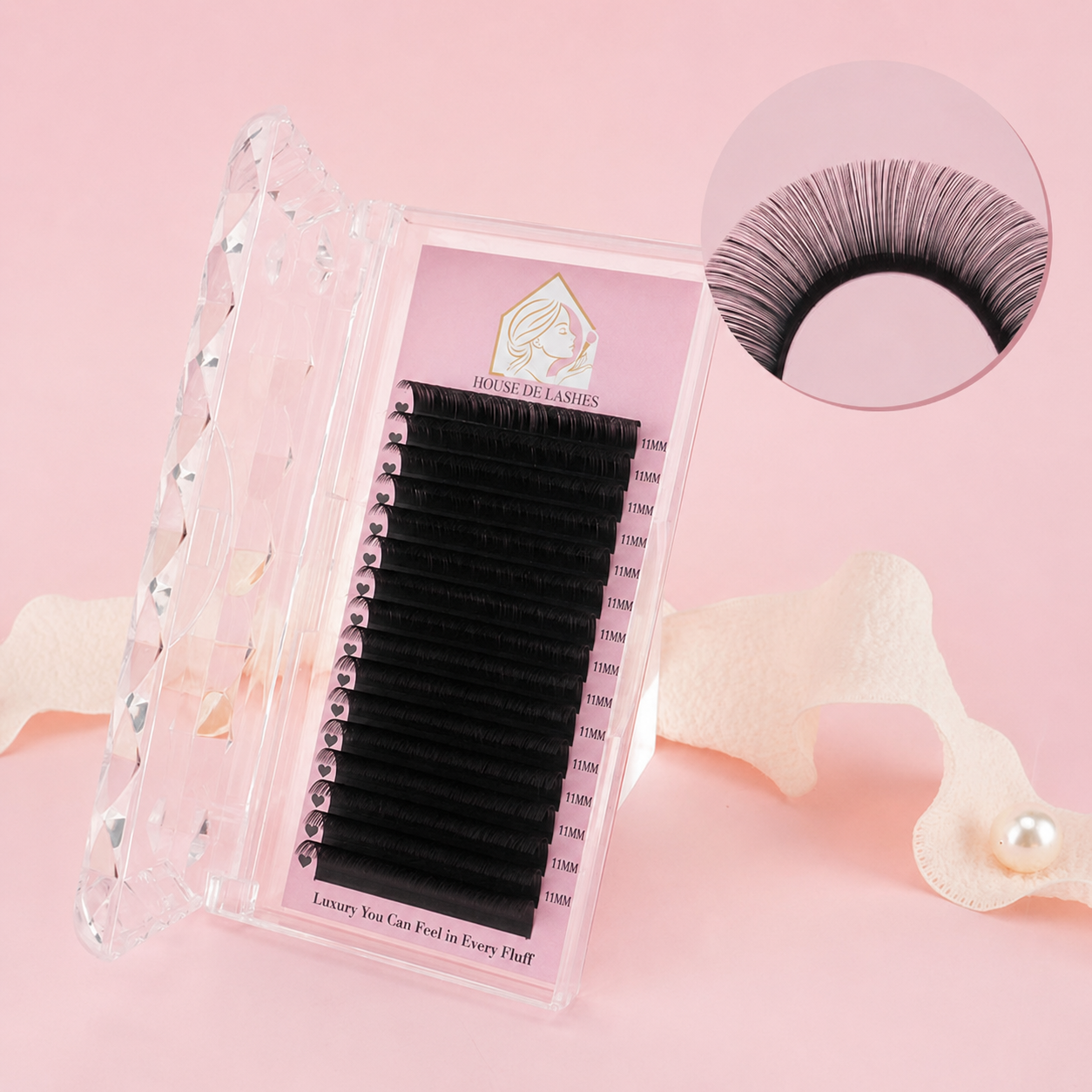Cashmere Single Lenght Lash Trays- CC Curl