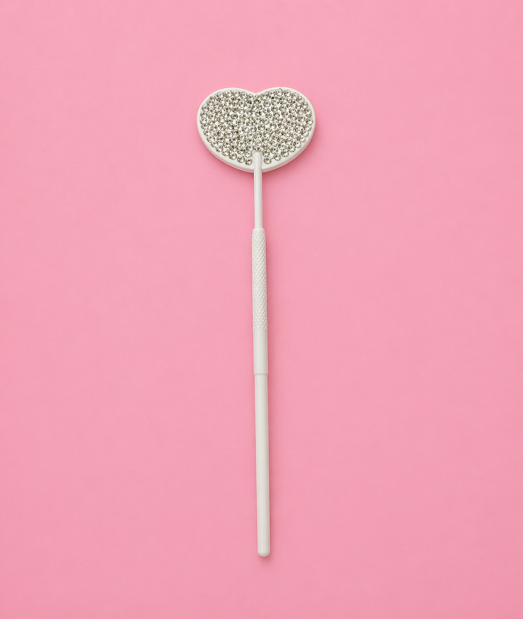 Gilded Elegance Luxe Rhinestone Dental Mirror
