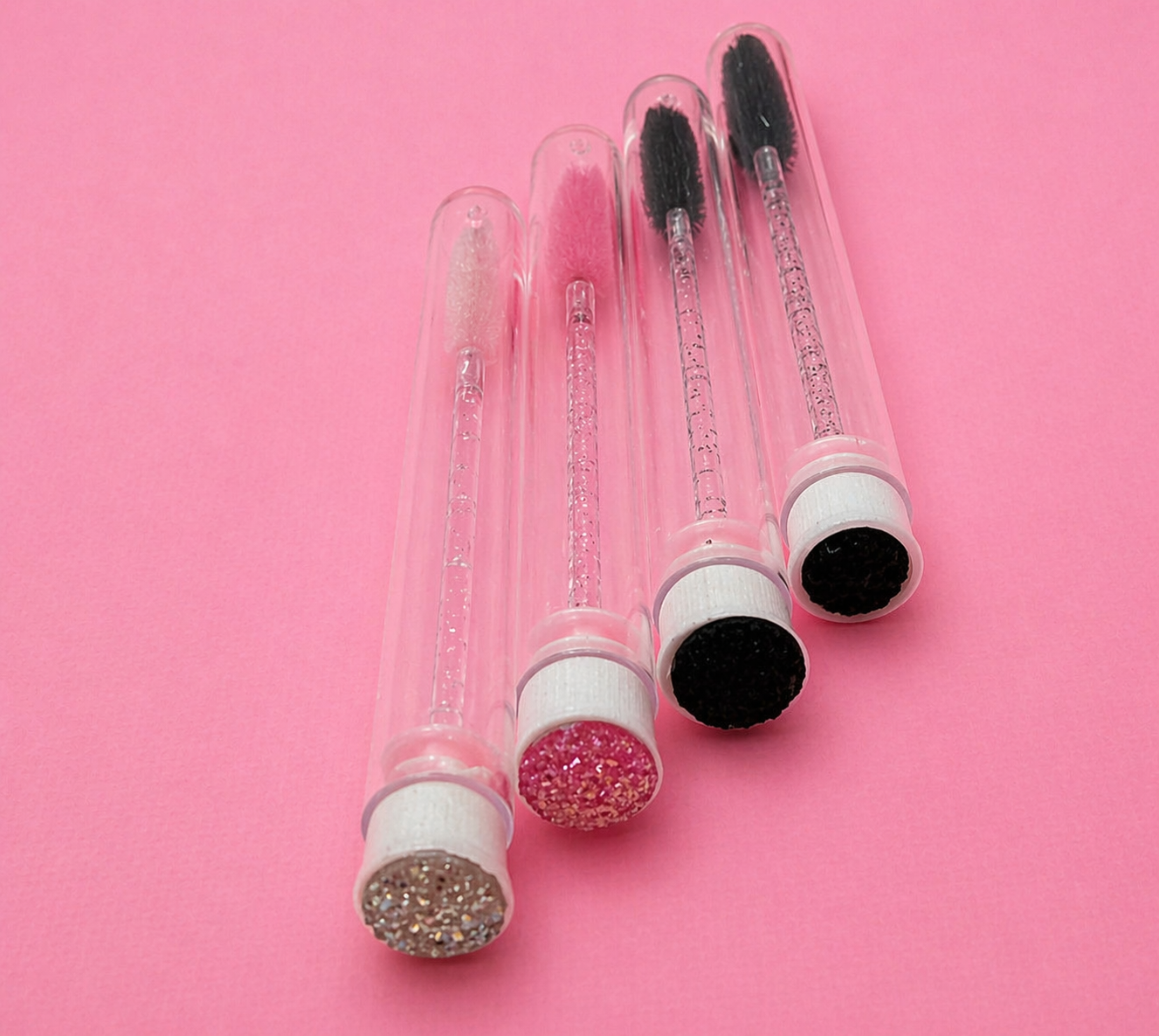 Lash Brush Storage Tubes