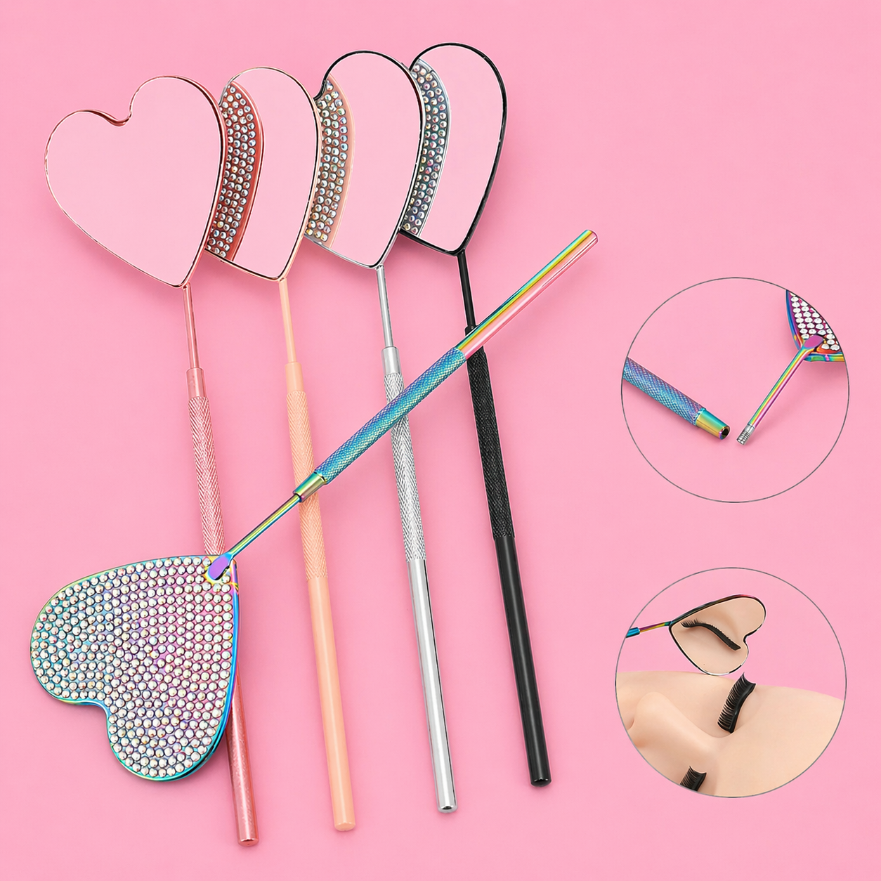 Diamond of the Season Heart Lash Mirror