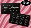 Lash Extension Aftercare Cards