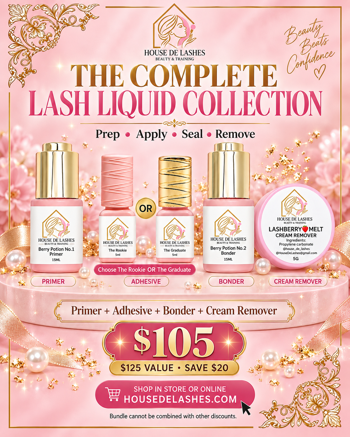 Complete Lash Liquid Collection -The Rookie